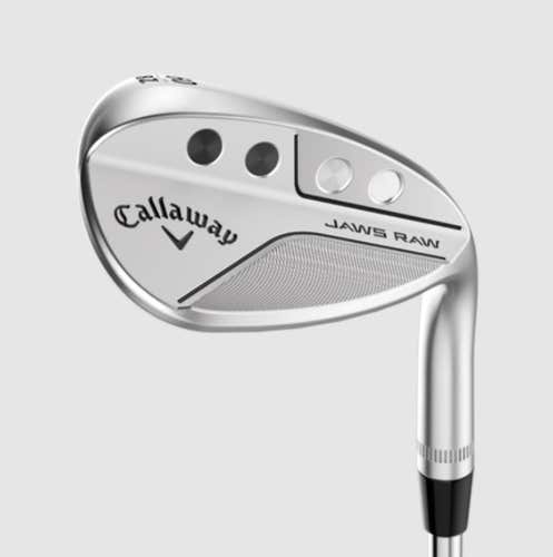 Callaway Jaws Raw Face Chrome Lob Wedge 58* 08* (Z-Grind, Steel) NEW