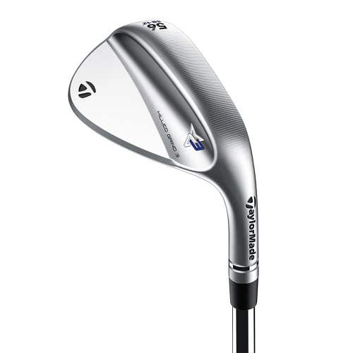 Taylor Made Milled Grind 3 Chrome HB Sand Wedge 56* 14* (Steel) NEW