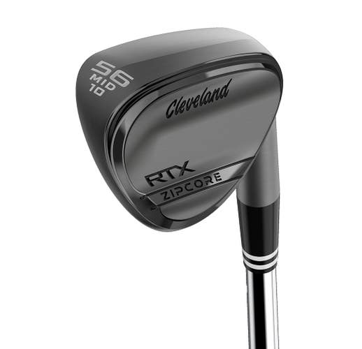 Cleveland RTX ZipCore MID Wedge 54* 10* (Black Satin, SteelFiber Stiff) NEW