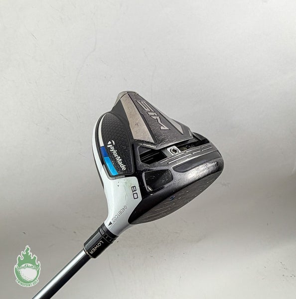Used Right Handed TaylorMade SIM Driver 8* Black Tie Extra Stiff Flex Graphite