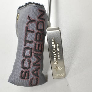 Scotty Cameron Pro Platinum Newport Mid Slant 36.5" Putter SteelFiber RH #217865