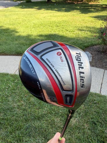 Adams Tight Lies Plus Driver 10.5 Supershaft Regular Flex 45.25" +HC