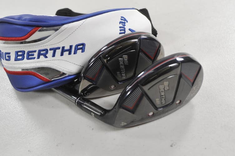 Callaway Big Bertha B21 4 and 5 Hybrid Set Senior Flex RCH 65g Graphite # 223371