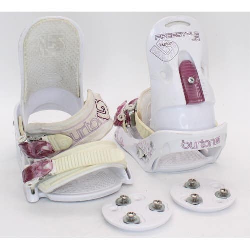 Burton Freestyle Junior Snowboard Bindings- Size Youth (Fits US Size 2 - 6) Used