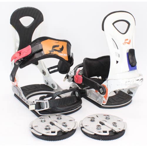 Ride LX Snowboard Bindings - Size Medium (Fits US Size 5 - 9) Used