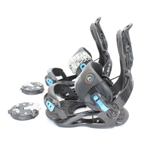 Head 4D Fastec Snowboard Bindings - Size Small (Fits US Size 4.0 - 6.5) Used