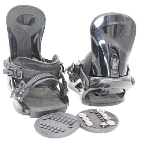K2 Cassette Women's Snowboard Bindings - Size Medium (Fits US Size 7 - 10) Used