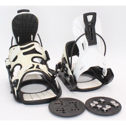 Flow Micron Kids Snowboard Bindings - Size Medium (Fits US Size 5.0 - 8.0) Used