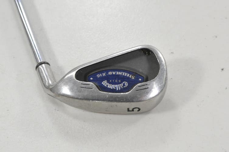 Callaway Steelhead X-16 Single 5 Iron Stiff Flex Right Steel #223229