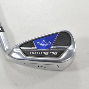 Callaway Big Bertha REVA Single 7 Iron Senior Flex Catalyst 5.0 Graphite #222954