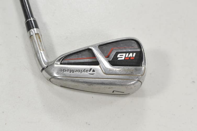 TaylorMade M6 Single 7 Iron Regular Flex RH Atmos Red 6 Graphite # 222953