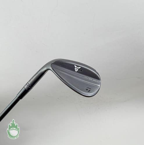 Left Handed TaylorMade Milled Grind 5 Black SB Wedge 56*-12 S400 Stiff Steel