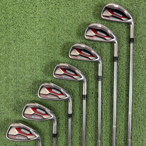 Taylormade Aeroburner HL Iron Set 4-PW Regular Flex Steel Right Handed