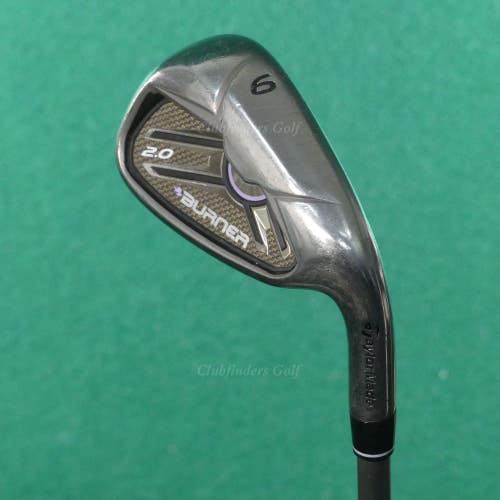 Lady TaylorMade Burner 2.0 High Polish Single 9 Iron Factory Graphite Ladies