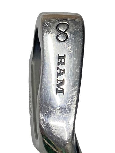 RAM FX Oversize 8 Iron Right-Handed Men's Regular Graphite 35.5" New Jumbo Grip