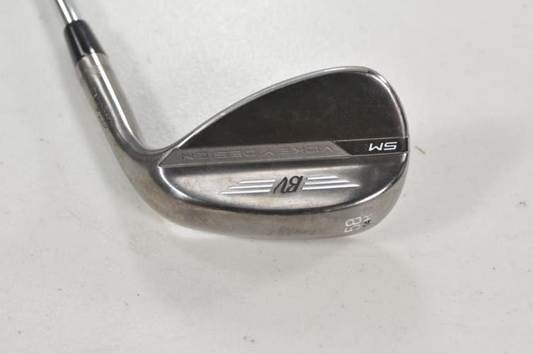 Titleist Vokey SM8 Brushed Steel 58*-14K Wedge Right BV Wedge Flex Steel #223423