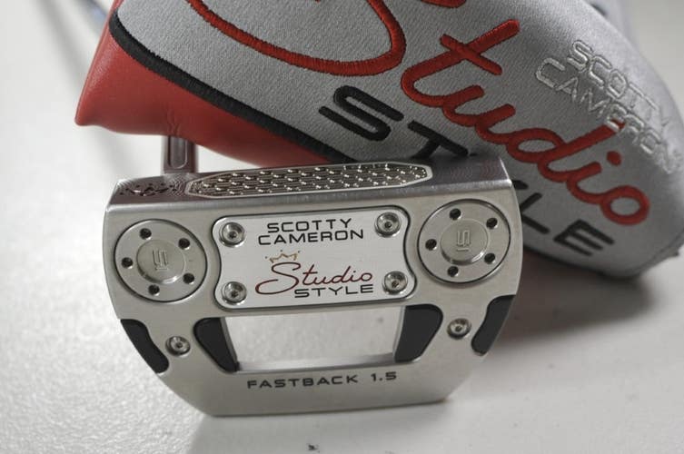 LEFT HANDED Scotty Cameron 2025 Studio Style Fastback 1.5 34" Putter # 223457
