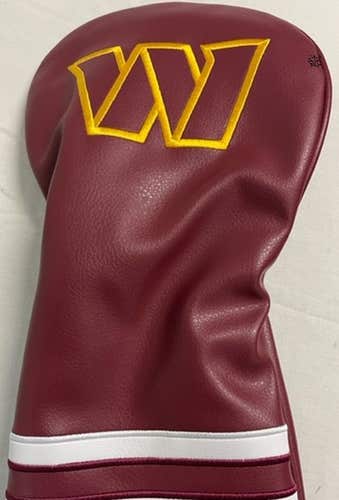 Team Golf Vintage Single Driver Headcover Washington Commanders Oversized NFL