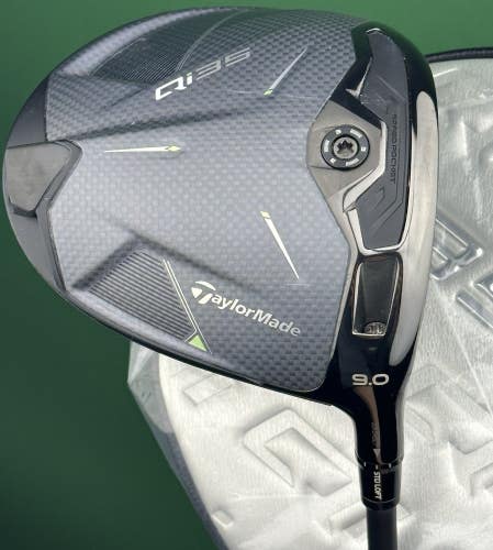 TaylorMade Qi35 Driver 9* Fujikura Ventus Regular Flex w/ Headcover RH MINT!