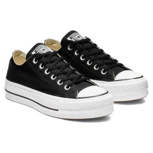 Converse Chuck Taylor All Star Lift Woman 8 Black Canvas Platform Shoes ZOGG2856