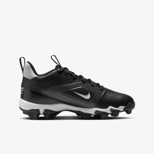 Nike Alpha Menace 4 Shark FQ4012-001 Kids US 5.5 Black Football Cleats RHS9025