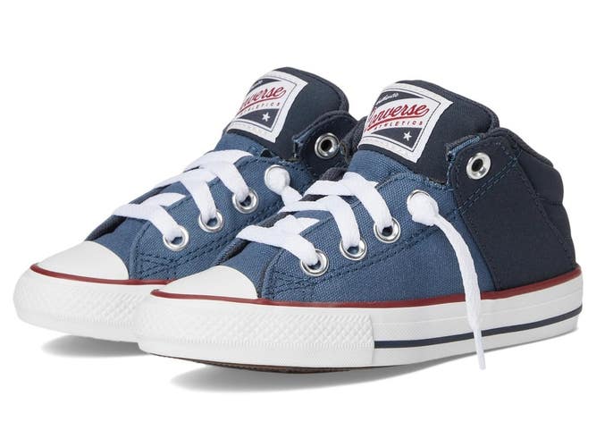 Converse Chuck Taylor All Star Axel Mid A10749F Kids 3 Blue Skate Shoes ZOGG2823