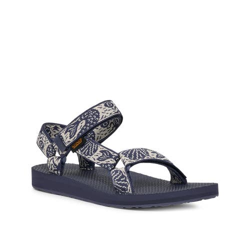 Teva Universal 1003987-SCRW Sandals Women's US 8 Blue Adjustable Strap ZOGG2803