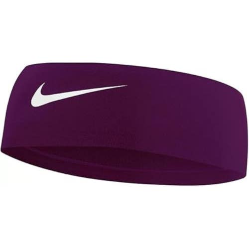 Nike Fury Headband Youth OS Viotech DRI-FIT Swoosh Logo Athletic Running SRT710