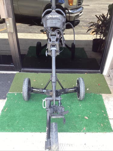 Clicgear Model 4 Golf Push Pull Cart Three Wheels