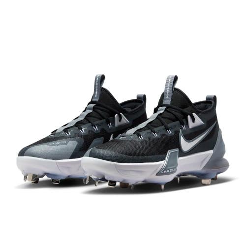 Nike Force Zoom Trout 9 Elite FB2906-001 Men's 7.5 Black Baseball Cleats RHS9096