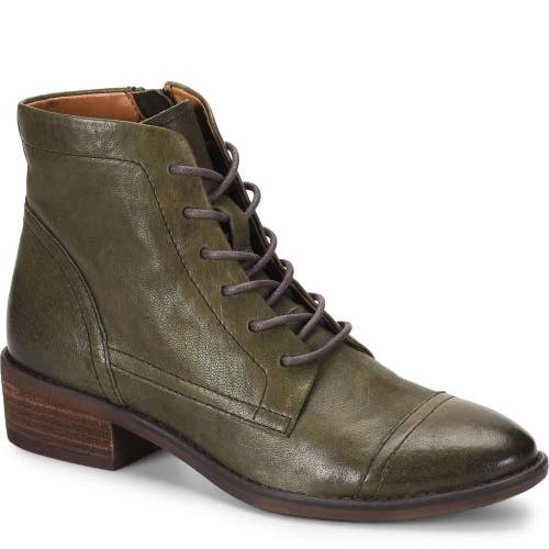 Comfortiva Cordia CT0006806 Boots Womens 10 M Army Green Leather Bootie ZOGG3027