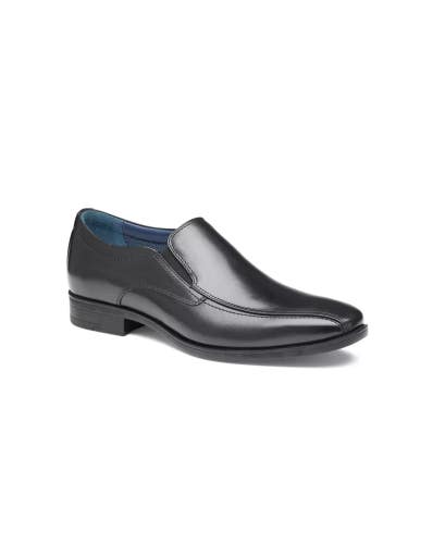 Johnston & Murphy Gibbons Oxford Men's 9 2E Black Leather Dress Shoes ZOGG2873