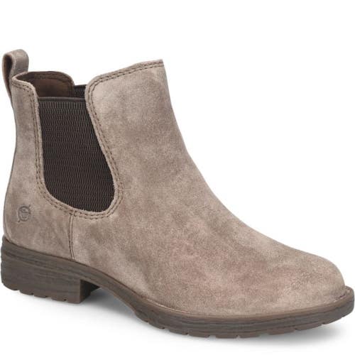 Born Cove F55517-233 Boots Women's 11 B Taupe Suede Waterproof Chelsea ZOGG2989