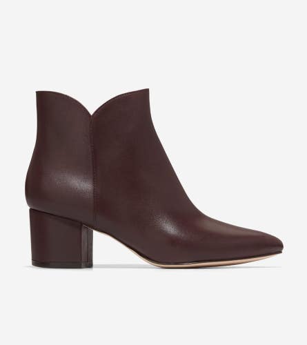 Cole Haan Elyse W29130 Boots Women's 11 B Madeira Leather Ankle Bootie ZOGG2846
