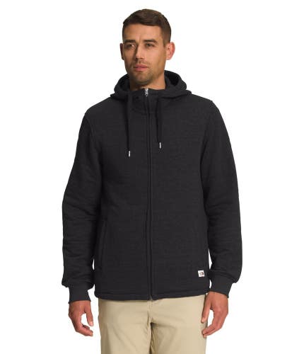 The North Face Longs Peak Hoodie Men's Medium Heather Black Full Zip KFC1006