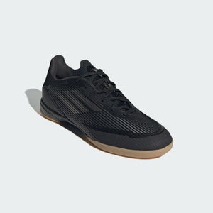 Adidas F50 League IF1332 Men's 9.5 Black Metallic Indoor Football Boots RHS9092