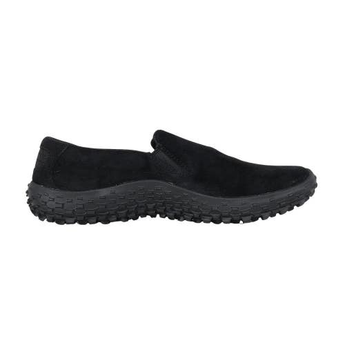 Merrell Wrapt J007681 Men's Black Suede Slip On Round Toe Moccasin Shoes LIQ1270