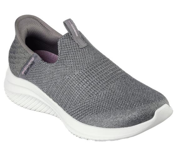 Skechers Ultra Flex 3.0 149709W Sneaker Women's 11 W Gray Slip-Ins Shoes RHS9085