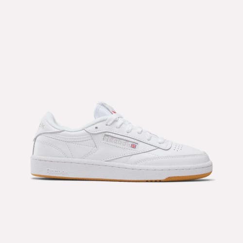 Reebok Club C 85 BS7686 Sneaker Womens 9.5 White Leather Lifestyle Shoes RHS9083