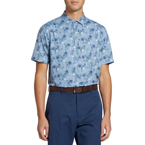 Walter Hagen Performance 11 Polo Shirt Men's S Desert Gray Short Sleeve SRT734