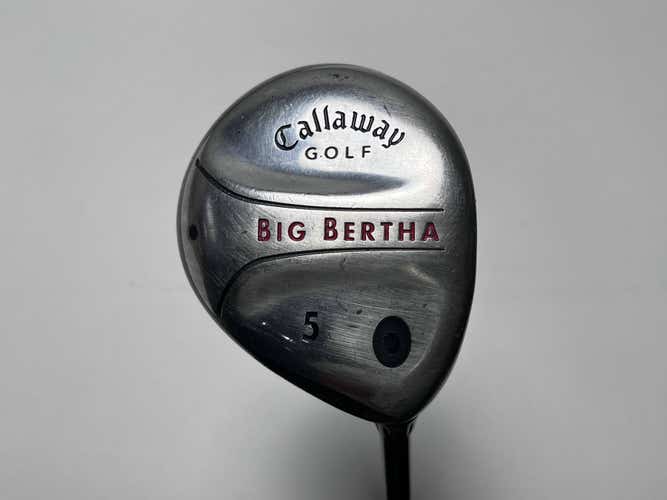 Callaway Big Bertha 2004 5 Fairway Wood 18* RCH 75w Regular Graphite Mens RH