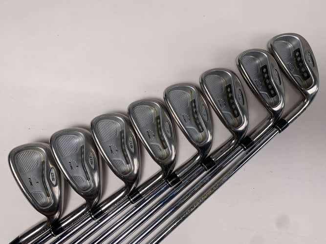 TaylorMade Rac OS 2005 Iron Set 3-PW Light Metal Regular Steel Mens RH