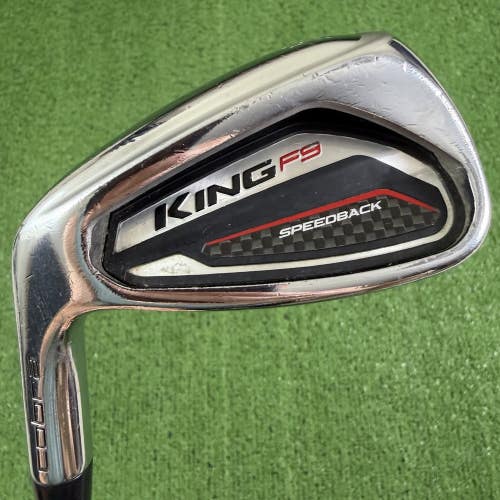 Cobra King F9 Speedback 9 Iron KBS Tour 90 Regular Flex Left Handed 36.25