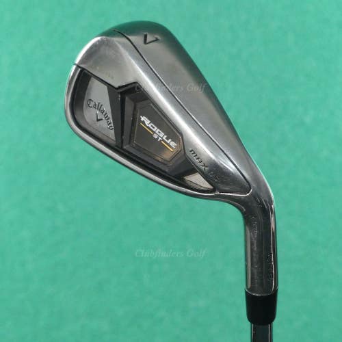 Callaway Rogue ST MAX OS LITE Single 7 Iron TT DG 95 VSS Pro R300 Steel Regular