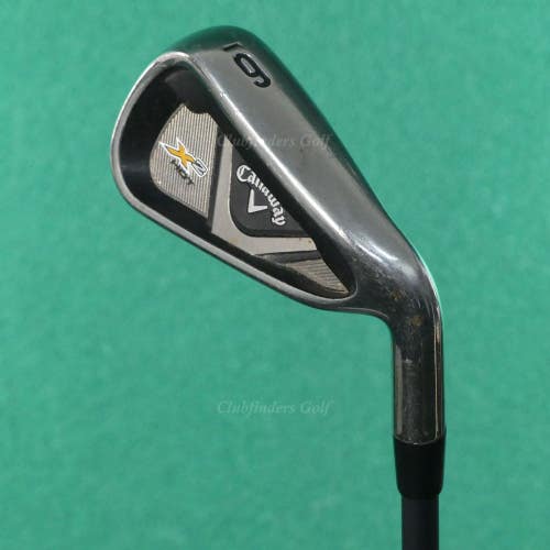 Callaway X2 Hot Single 6 Iron Factory 60-R Graphite Regular