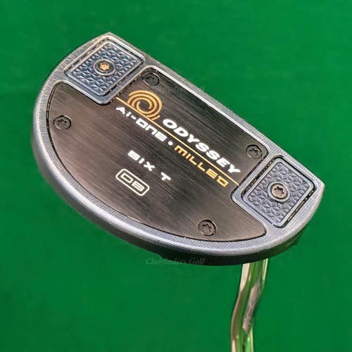 Odyssey 2024 Ai-ONE Milled SIX T DB 35" Double-Bend Putter Stroke Lab 90
