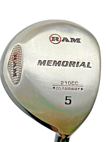 RAM Memorial 210CC OS Fairway 5 Wood 19* RH Regular Graphite 41.5" Stock Grip