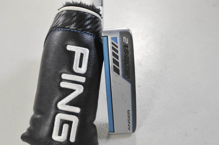 Ping Sigma 2 Anser 33" Putter Black Dot RH Slight Arc Steel with Cover #223495