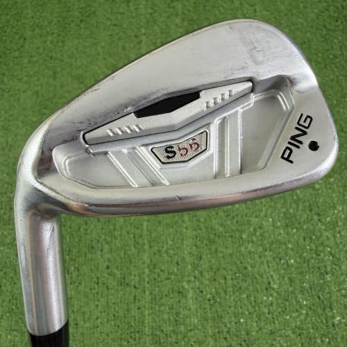 Ping S56 8 Iron Black Dot KBS Tour Stiff Flex Left Handed