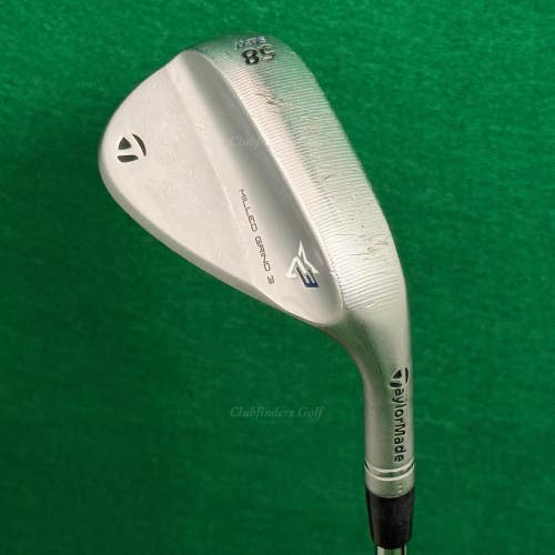 TOUR ISSUE TaylorMade Milled Grind 3 MG3 58-SB11 58 Lob Wedge DG 105 S300 Stiff